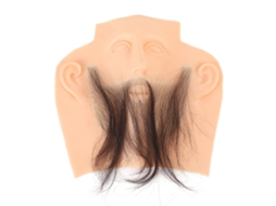 Bigote E Barba Artificial Para Homens - Alta Simulação