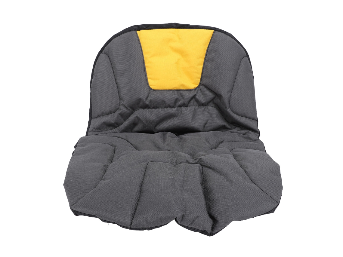 Capa de Assento de Trator 600d Oxford, impermeável, em Cinza e Amarelo com MARCA