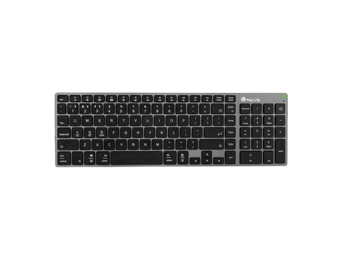 Teclado Sem Fios Bt Ngs Fortune Pt