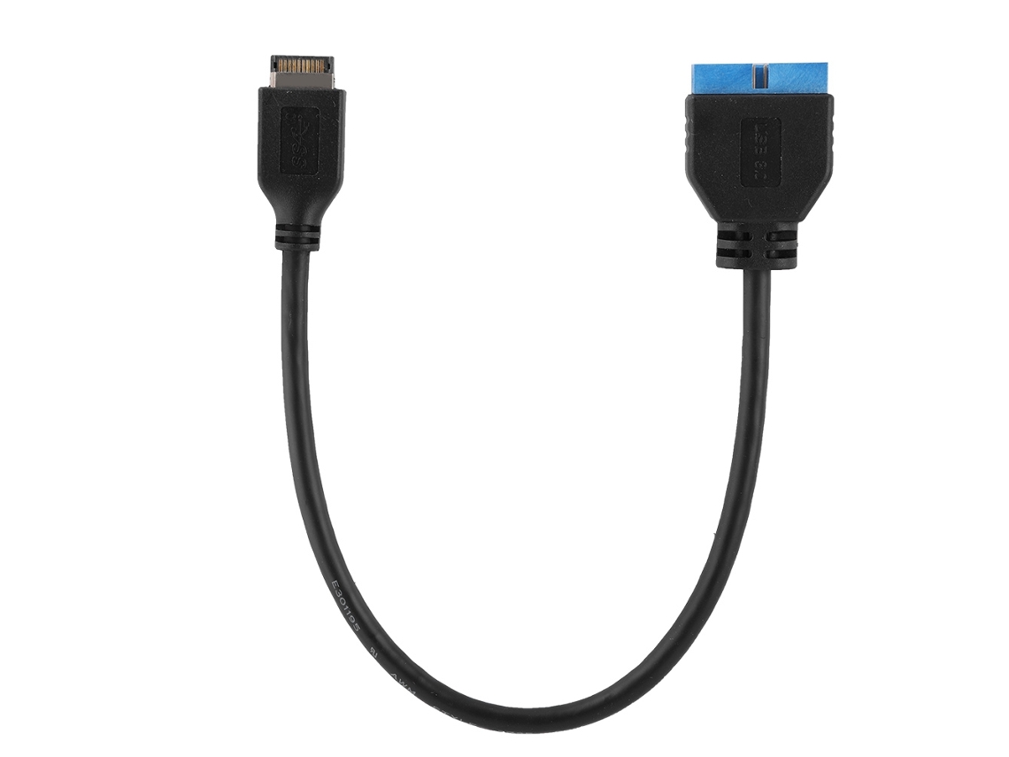 Cabo Conversor De Placa-mãe Usb 3.1 Tipo E Para Usb 3.0 Idc 20 Pinos 27cm
