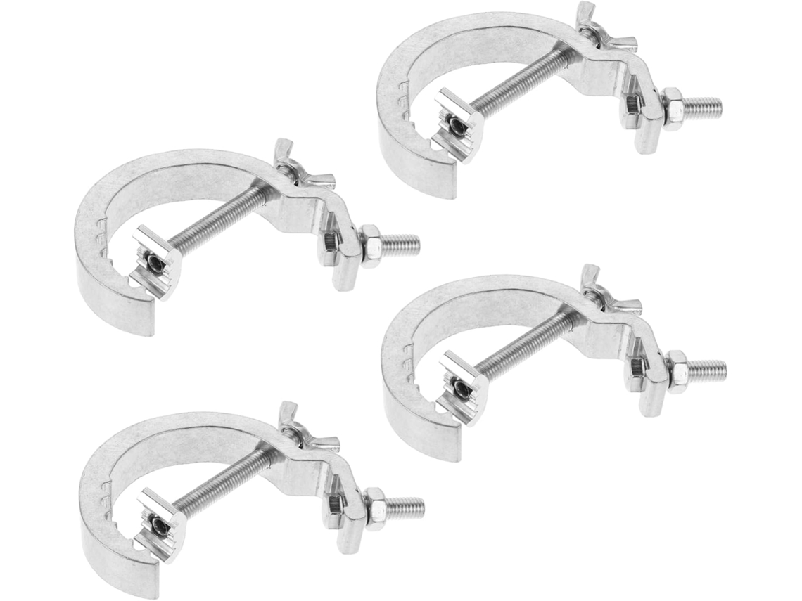 Conjunto De 4 Ganchos Treliça Para Suporte Iluminação, Resistentes A A
