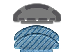 Pano de esfregão para ecovacs deebot ozmo t8/t8aivi/suporte de placa de esfregão, acessórios de substituição para aspirador de pó