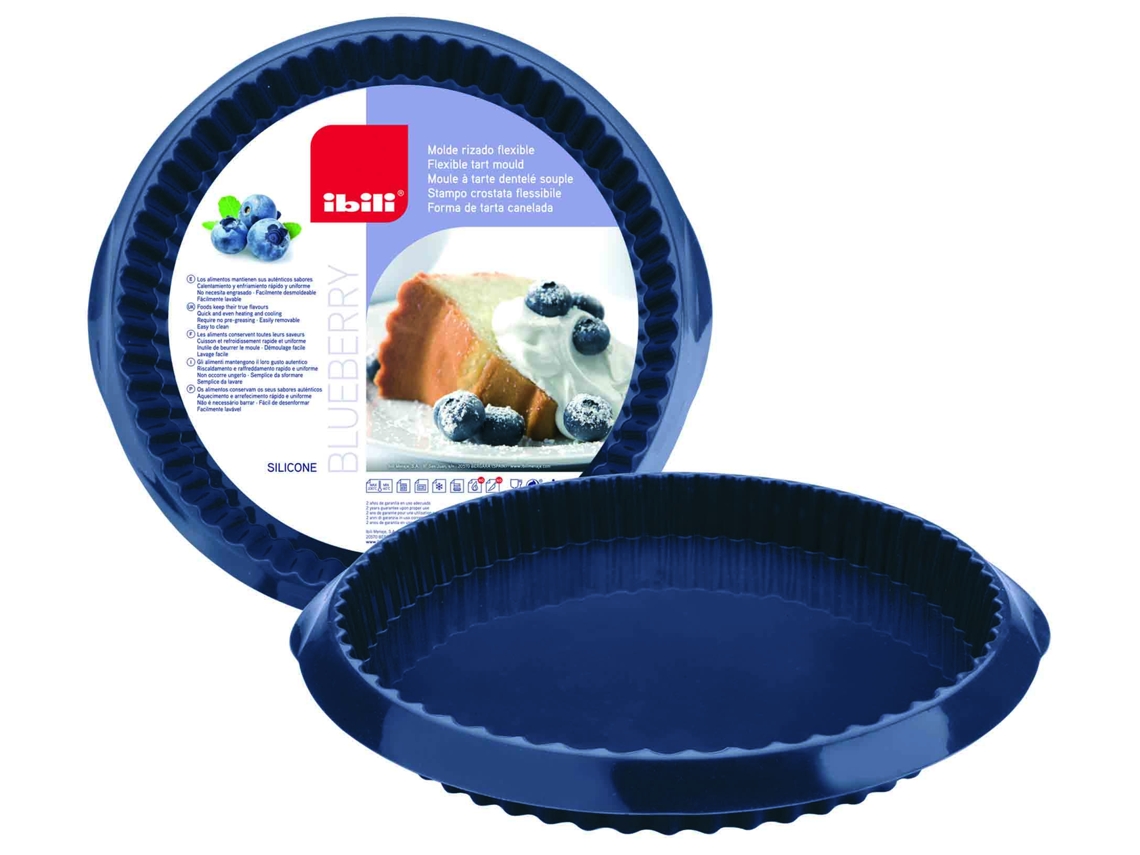 Molde Encaracolado Mirtilo 28 cm IBILI