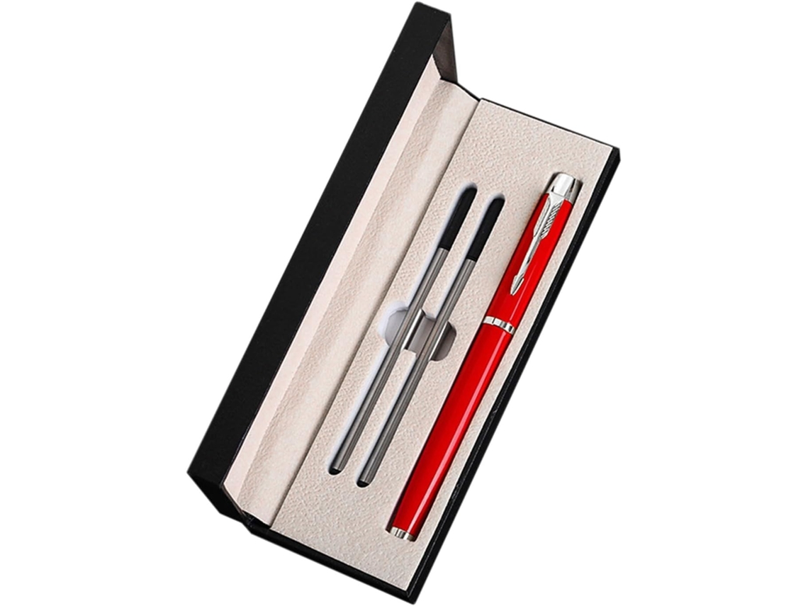 Caneta Esferográfica Personalizada Genérica + Caixa De Presente,