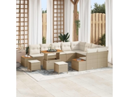 Vidaxl Conjunto De Sofá De Jardim 12 Unid. 11-número De Lugares