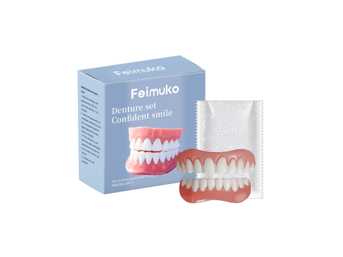Próteses para Sorriso Estético, Decoração Feimuko Que Garante Segurança e Beleza LAXISCREED