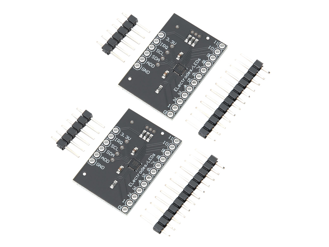 Módulo de sensor de toque capacitivo I2C Mpr121 V12, controlador de teclado