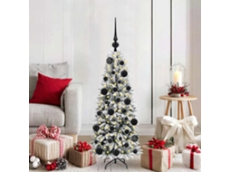 Vidaxl Árvore De Natal Artificial Branco 120 Cm