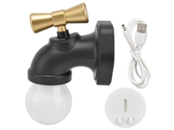 Luminária de Cabeceira Criativa com Led, Carregamento Usb, Controle de Voz e Sensor de Indução CHABERLU