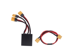 Conversor de descarga de bateria dupla Rebe-20V para 72V 20A, módulo paralelo de bateria dupla, adaptador elétrico para modificação.