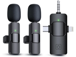 Fones de ouvido com fio, 3,5 mm, sobre a orelha, microfone, amplificador STELASPLEN