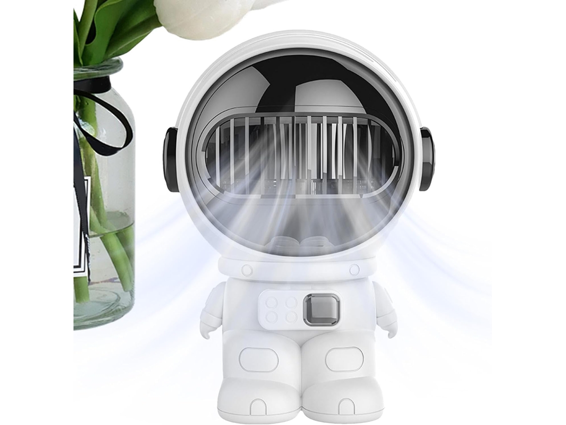 Ventilador De Torre 32,8 Cm (12,9 Polegadas) Para Mesa, Oscilante Sem Hélices, Velocidades