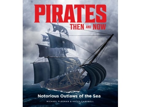 Livro pirates then & now de michael fleeman (inglês)