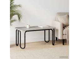 Vidaxl Mesa De Centro Cinzento Cimento 100 X 50 X 45 Cm