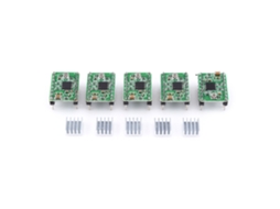 Kit de controlador Ramps 1.4 para impressora 3D com A4988, dissipador de calor e cabos USB