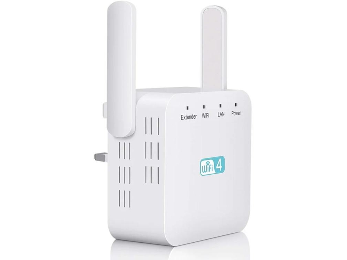 Wifi Extender Booster 300mbps Wifi Booster 2.4ghz Wifi Extender Wifi Booster Range Extender Com Porta Ethernet 2 Antenas Fácil Configuraçã Yizhood