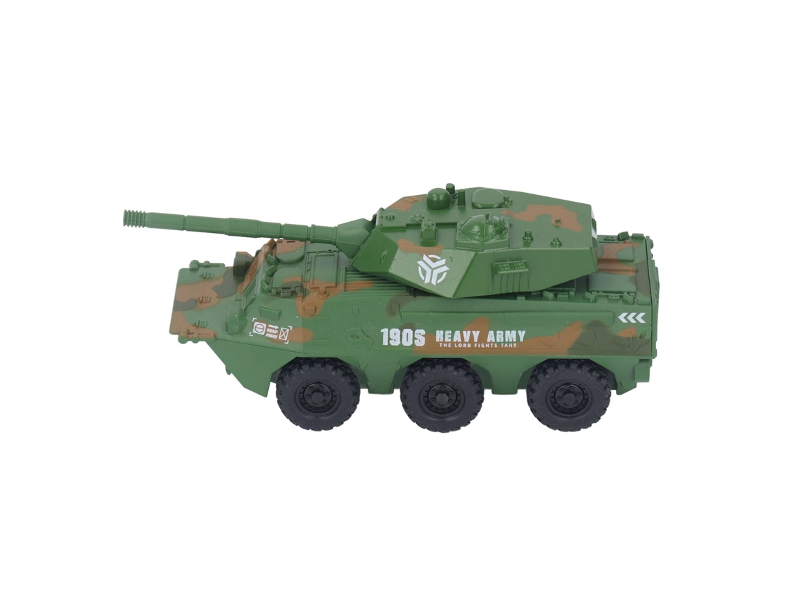 Primerox brinquedo de Caminhão Militar com Mola de Liga Veículo de Combate Realista para Crianças
