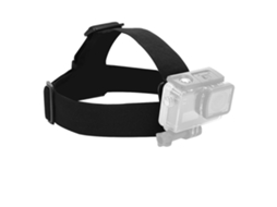 Faixa de cabeça elástica ajustável com suporte para cinto, acessório para câmera de ação esportiva LAXISCREED
