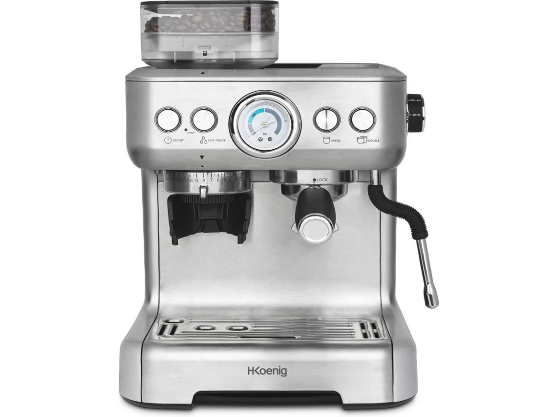 Máquina de Café Manual H.KOENIG EXPRO980 (20 Bar - Café Grão)