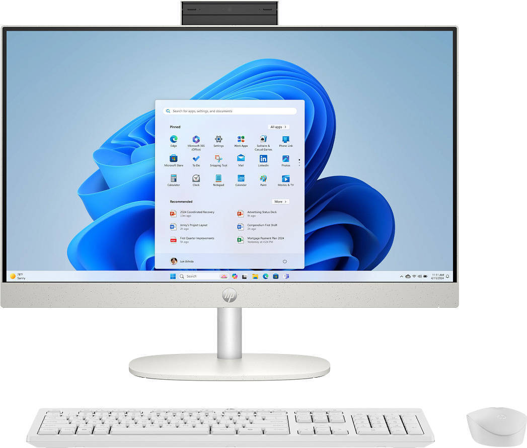 All in One HP 24-cr2006np (23.8'' - Intel Core Ultra 5 225U - RAM: 16 GB - 1 TB SSD - Intel UHD)