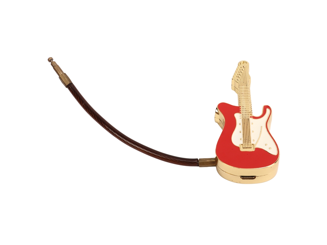 Cadeado com Impressão Digital em Forma de Guitarra Bluetooth App
