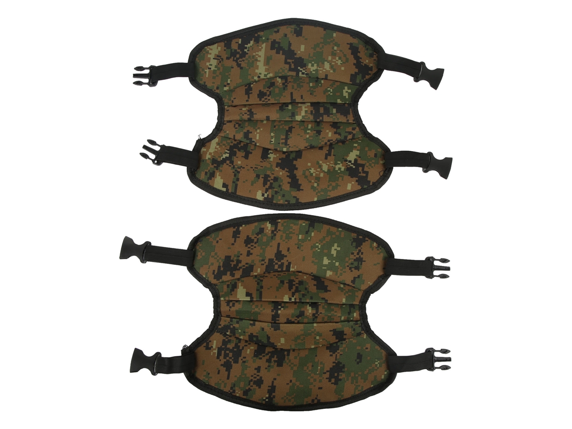 Joelheiras Para Pesca No Gelo Camufladas Acolchoadas Flexíveis Proteção Outdoor Inverno