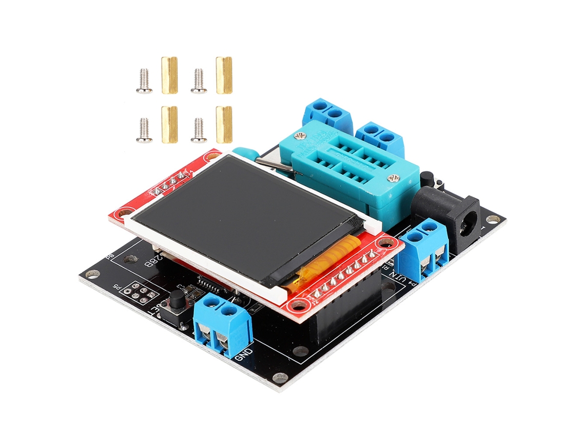 Testador De Lcd Transistor (testa Diodos, Medidor Esr)