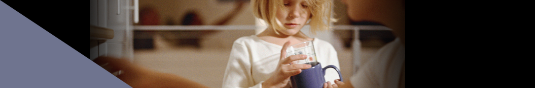 Os miúdos a lavar a loiça?