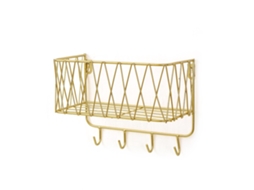 Rack De Ferro Nórdico Para Armazenamento Pendurando Roupas