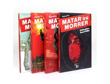 Livro Pacote Matar Ou Morrer De Ed Brubaker E Sean Phillips (português - Capa Dura)