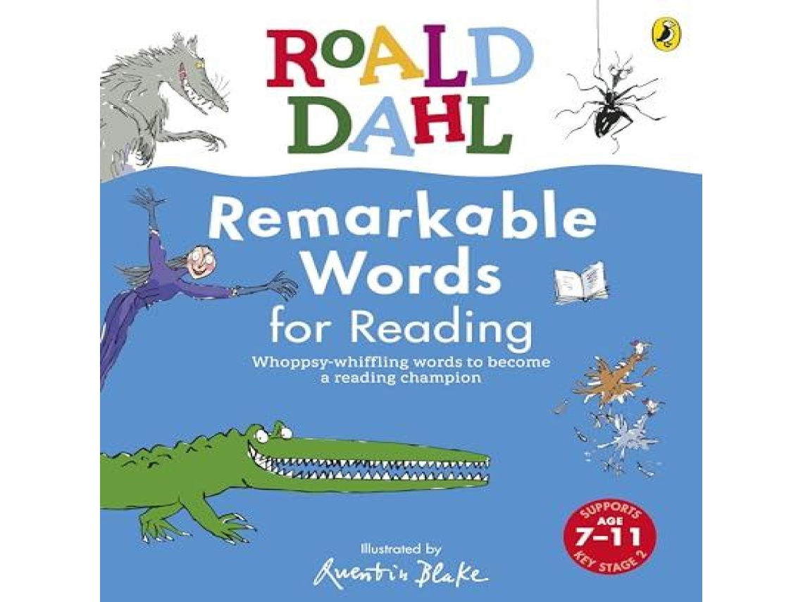 Livro Roald Dahl Remarkable Words for Reading de Roald Dahl (Inglês)