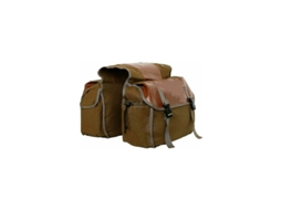 Bolsa Retrô para Bicicleta com suporte duplo BRILVIBERA