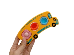 Primerox brinquedo de Bolha Push Cute para Adultos e Crianças Brinquedo Sensorial Antiestresse Educativo