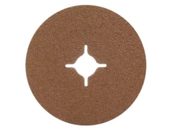 Caixa de 25 discos de fibra de óxido de alumínio de 125 mm (grão 36) INTERFLEX