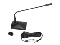 Aetheria microfone de Pescoço de Cisne Ajustável com Cabo Xlr Fêmea para 6.35mm para Conferências e Aulas