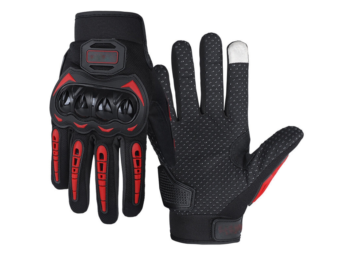 Luvas de motocicleta com toque Ecrã M-pair, luvas esportivas para andar de bicicleta, ciclismo e corrida.