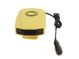 Aetheria aquecedor de Carro 12v 150w Portátil com Resfriamento Rápido Ajuste de Ângulo Universal 4 Estações Amarelo