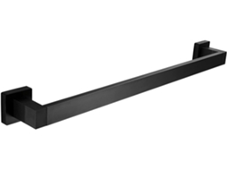 Suporte De Toalha Parede, Acessórios Modernos Para Banheiro, 40cm 50cm 60cm 80cm 100cm, Suporte De Alumínio Preto