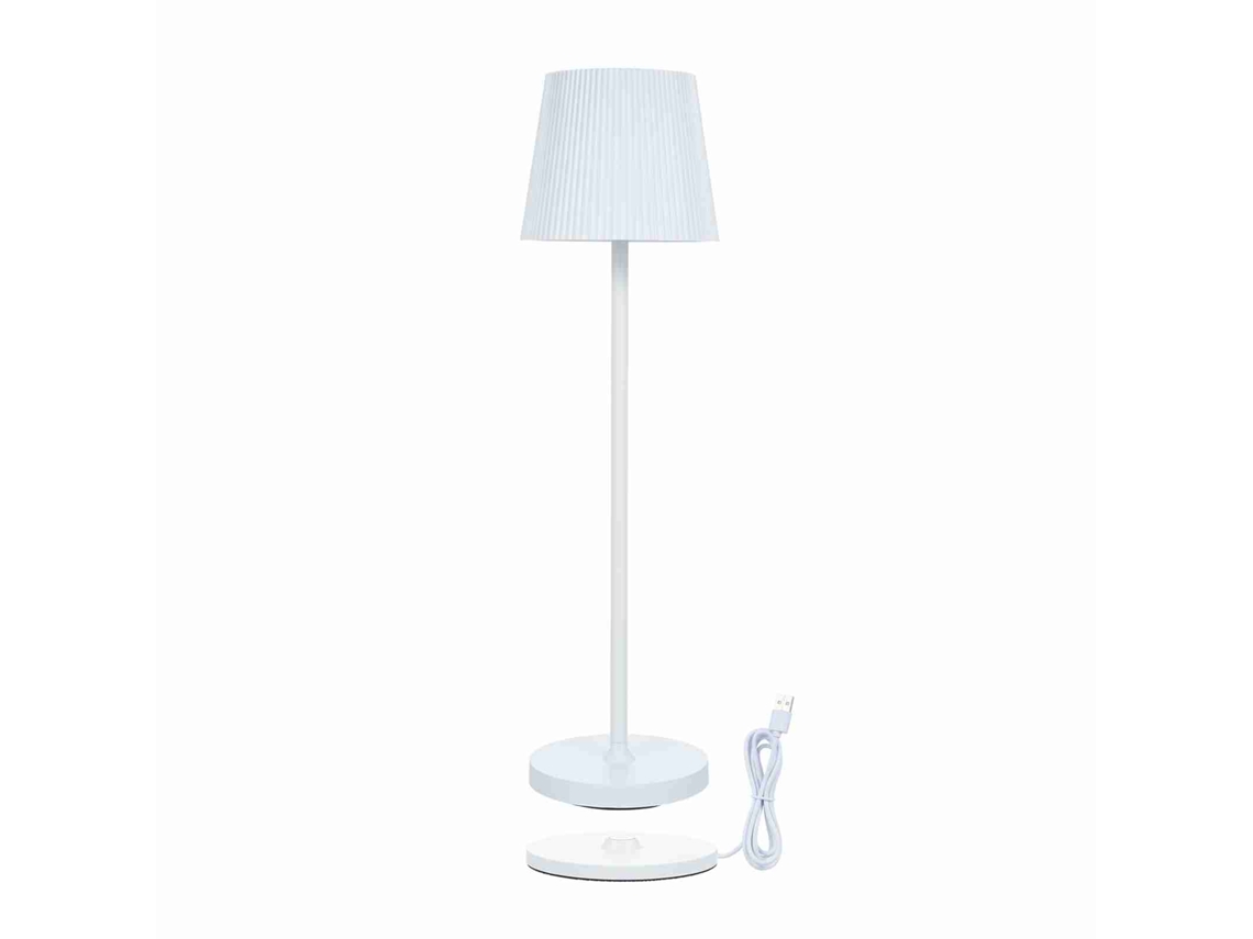 2026 lâmpada de Mesa Led Portátil com Controle Táctil, Ajuste Contínuo de Brilho, Recarregável, Ideal para Sala, Quarto e Mesa de Café