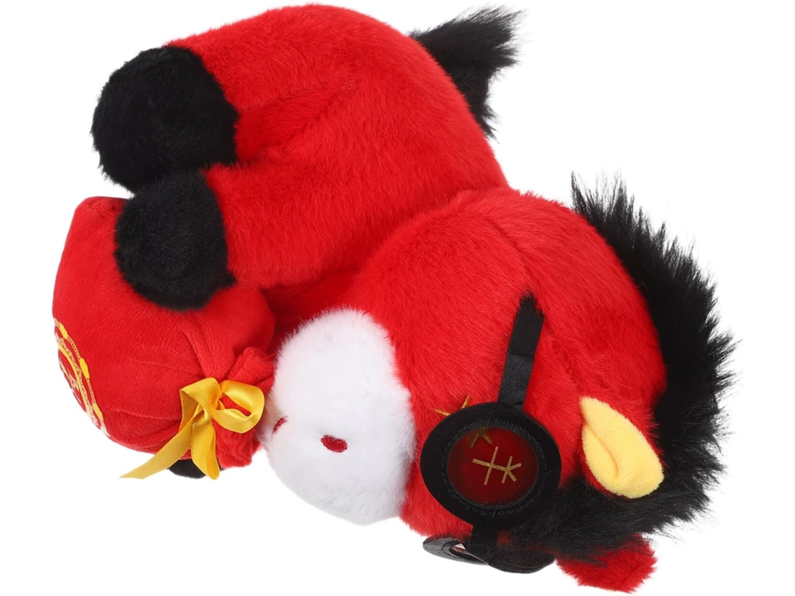 Boneco De Pelúcia Mascote Do Ano Cavalo, Zodíaco Chinês, Cavalo