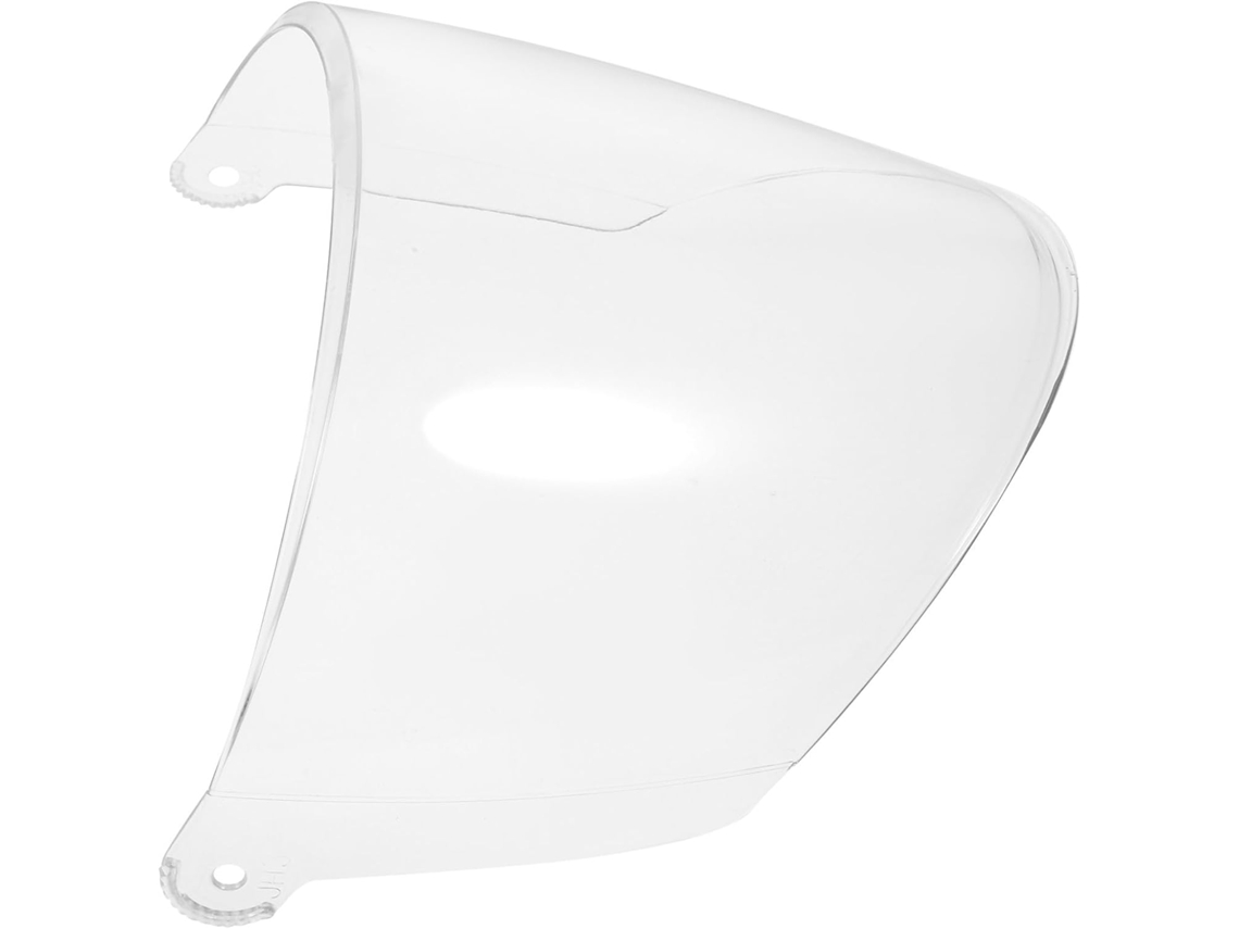 Viseira de substituição para capacete de motocicleta em policarbonato resistente ao vento e à água, com lente.