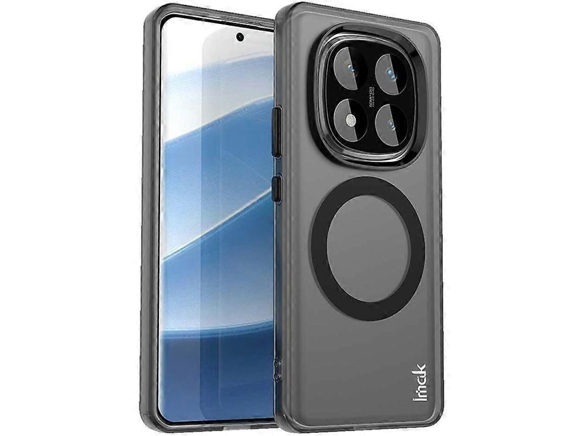 Capa Magnética Em Pc E Tpu Compatível Com Magsafe Com Suporte Para Xiaomi Redmi Note 14 Pro 5g Elysve