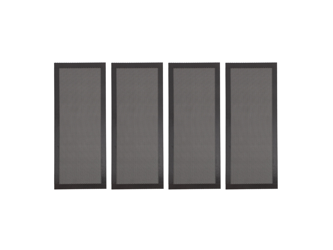 Capa Malha Magnética Ventilação Piso Preta 4un