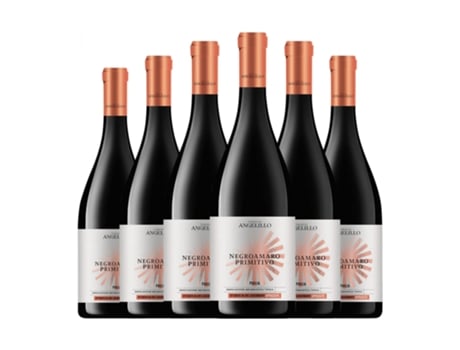 Vinho FAMIGLIA ANGELILLO Negroamaro Primitivo Appassite Puglia (0.75 L - 6 Unidades)