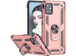 Capa Samsung Galaxy A71 HONGWE. Rosa