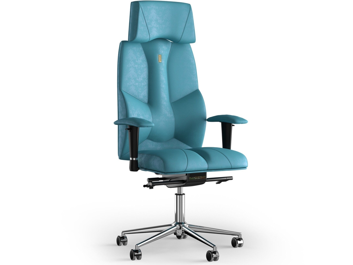 Cadeira de Escritório Ergonómica KULIK Tecido Empresarial (Antara - Aquamarine -130x50x50cm)
