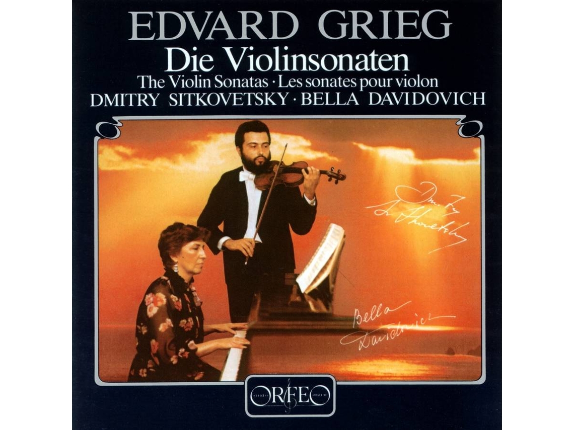 CD Sitkovetsky/Davidovich - Sonaten für Violine und Klavier op.8/13/45 (1CD)