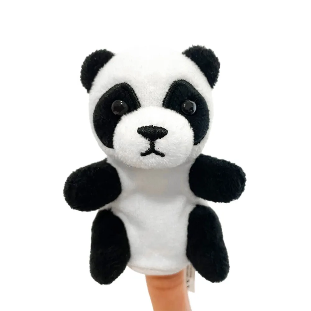 Série de Brinquedos de Pelúcia para Contar Histórias com Fantoches de Dedo para Dramatização MDUG (panda)