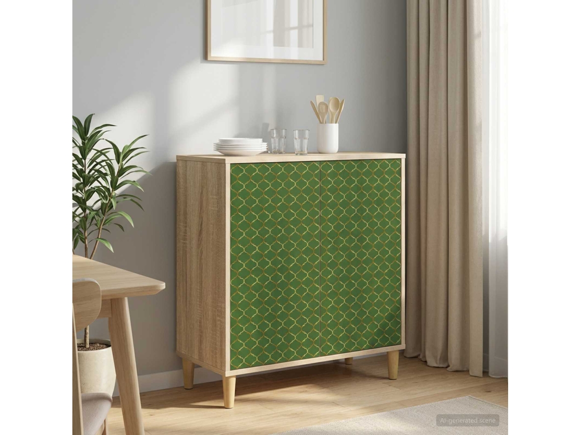 Vidaxl Buffet Geleen Sonoma 69 X 33 X 75 Cm Derivados De Madeira