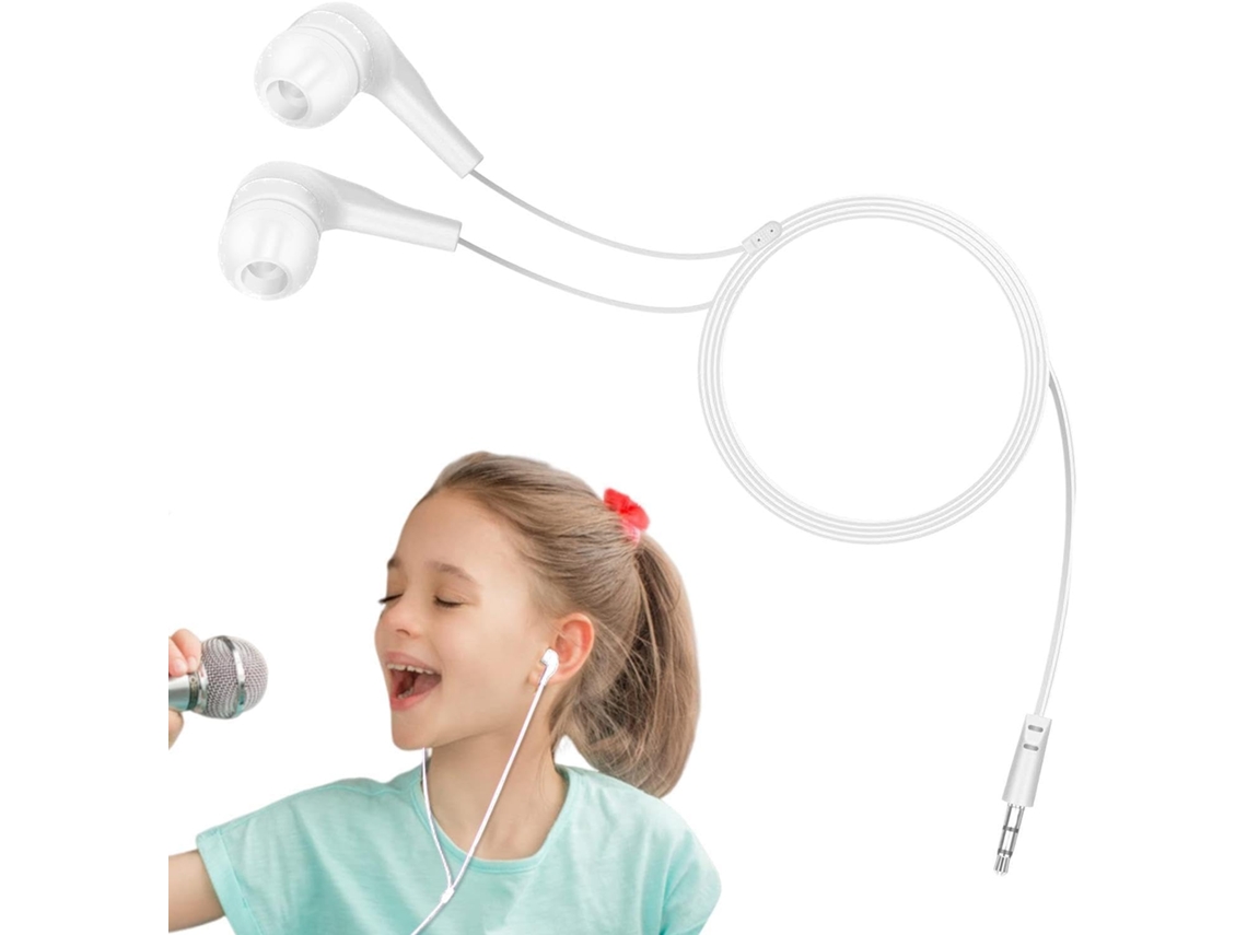 Generisch Écouteurs Intra-auriculares Filaires – Silicone 3,5 Mm 1 M